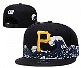 Pittsburgh Pirates Team Logo Adjustable Hat YD (1)